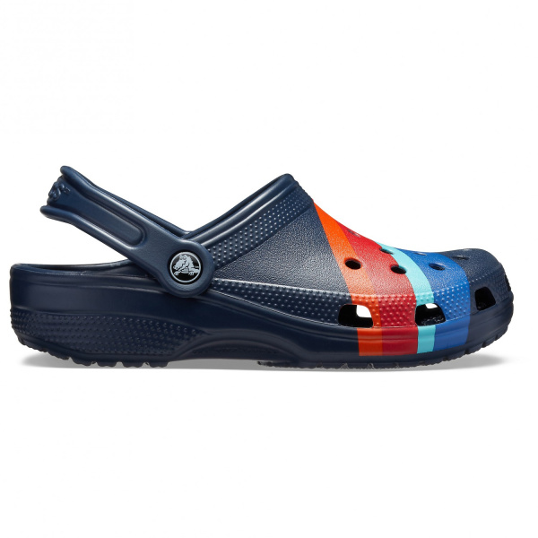 Сабо Classic Seasonal Graphic Clog (45; Navy/Multi)